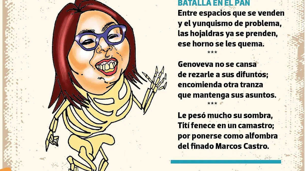 Calavera Genoveva Huerta