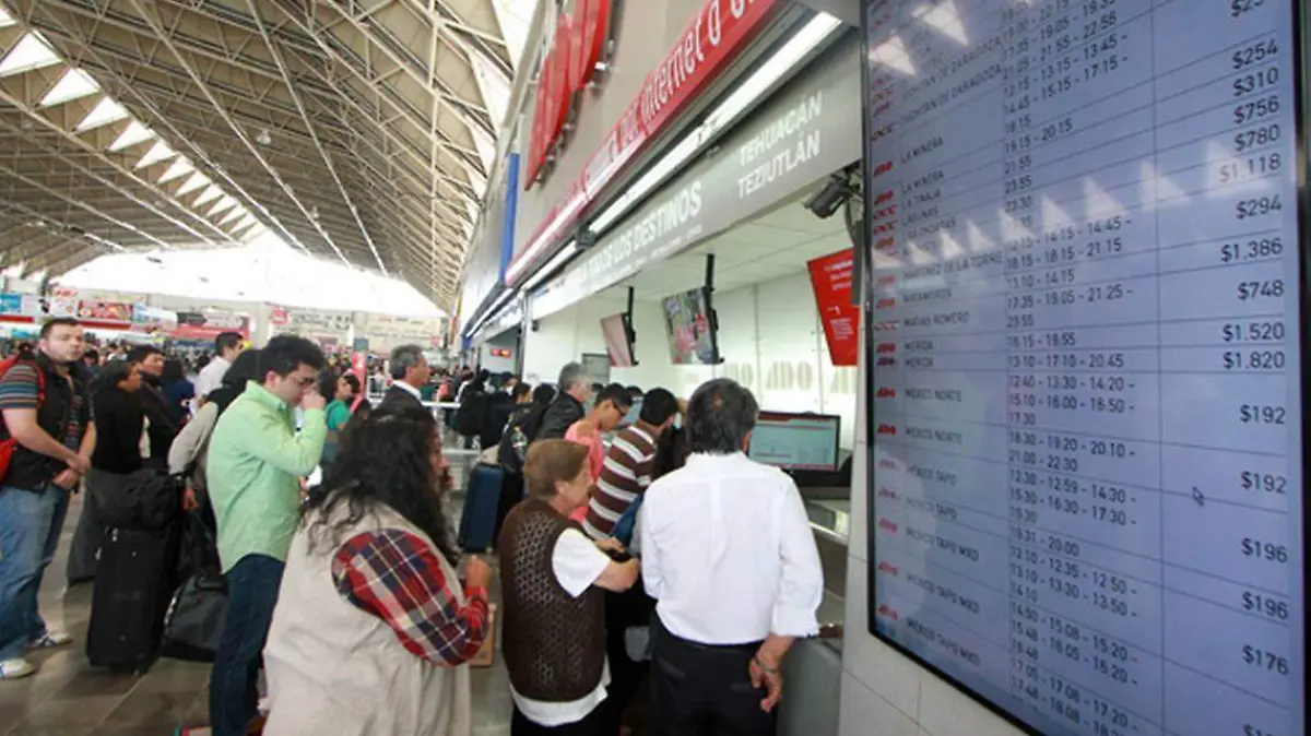 ADO CAPU - PASAJEROS - AUTOBUSES