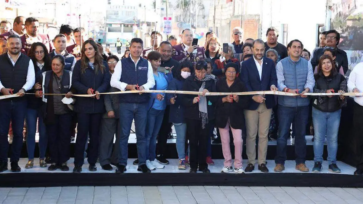 obras ayuntamiento de Puebla