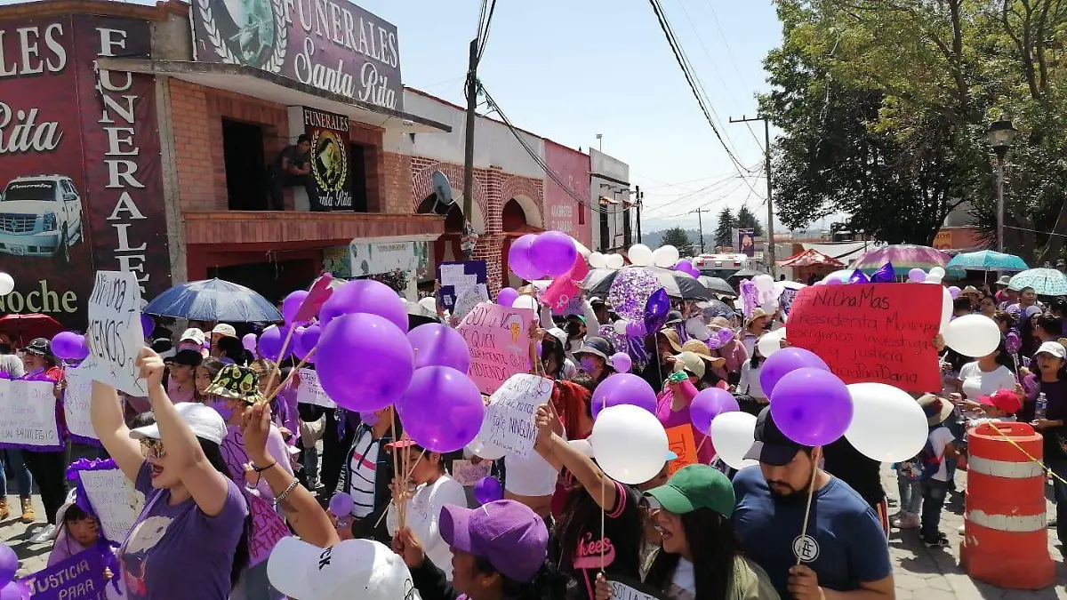 Se manifiestan para pedir justicia ante feminicidio de Danna Michelle