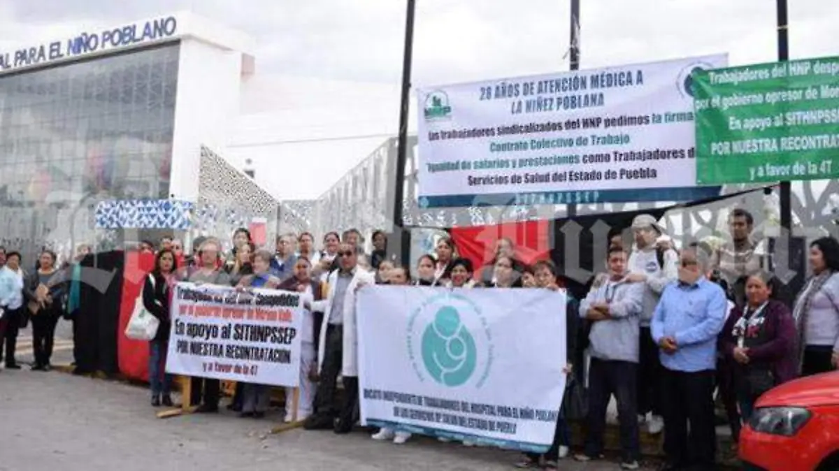 manifestacion niño poblano