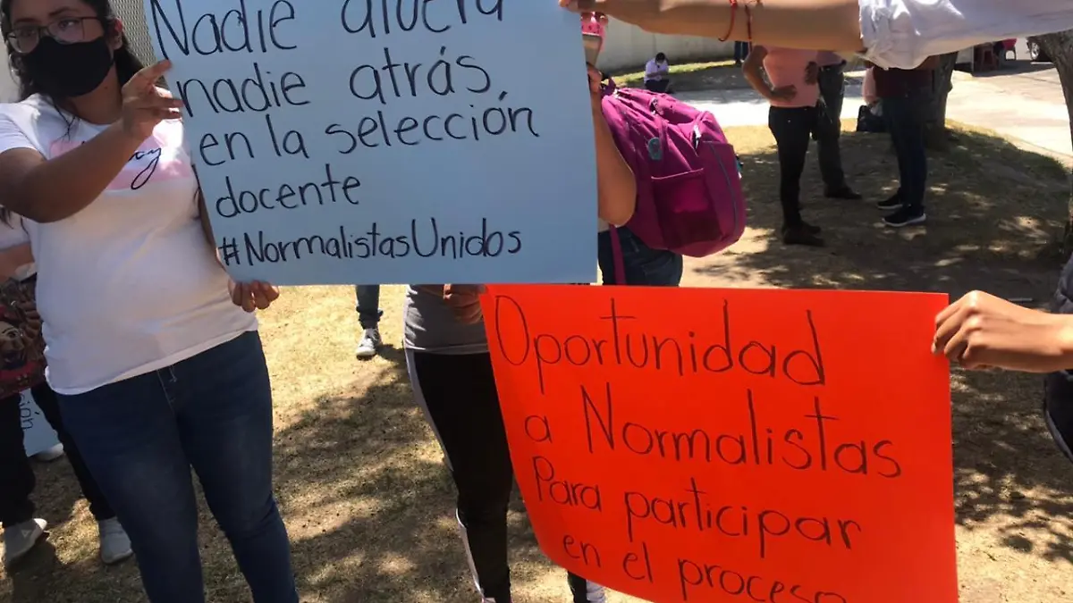 NORMALISTAS MANIFESTACION SEP