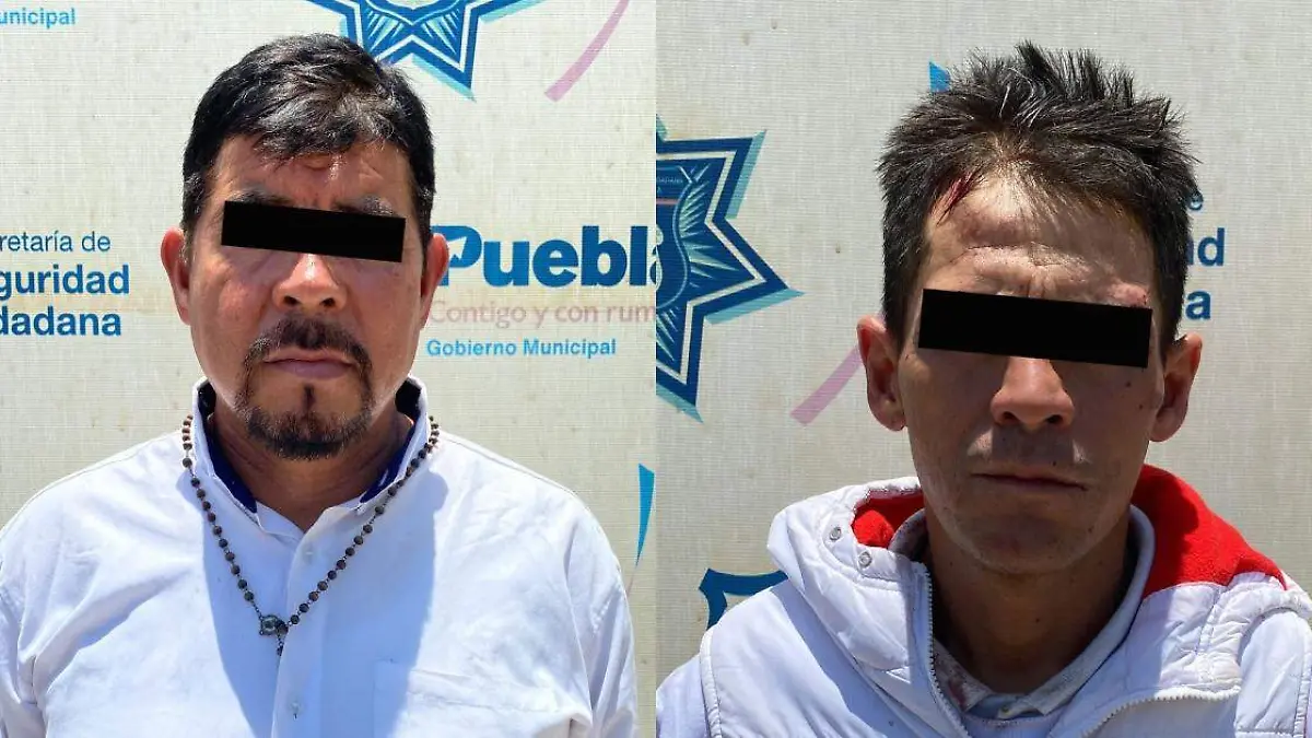 La Secretaría de Seguridad Ciudadana (SSC) del Municipio detuvo a Daniel 'N.' y Orlando 'N.'