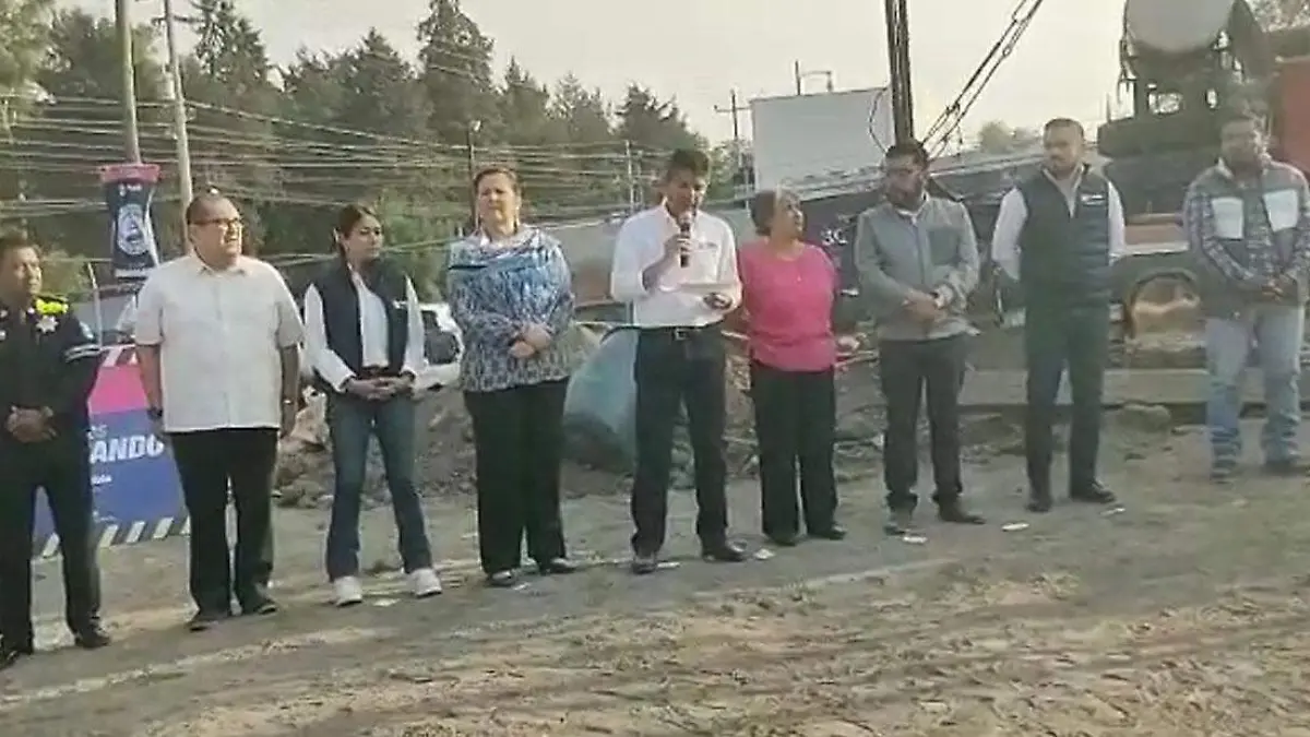 anuncian pozo de agua 