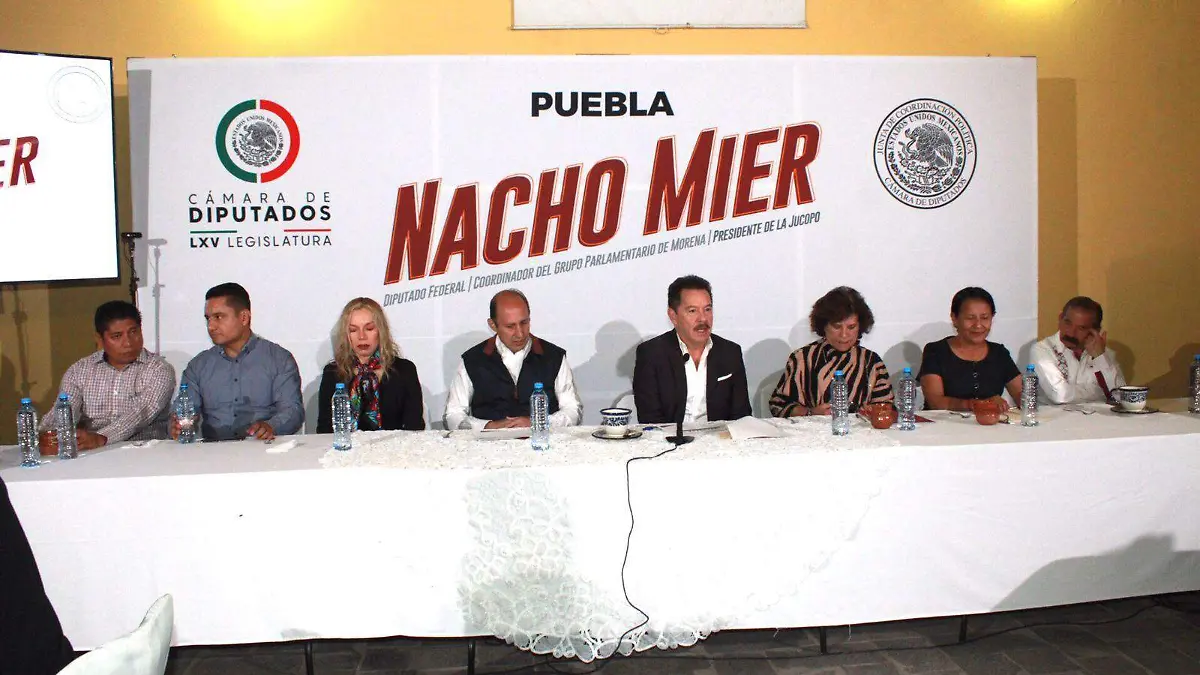 Ignacio Mier, rueda de prensa
