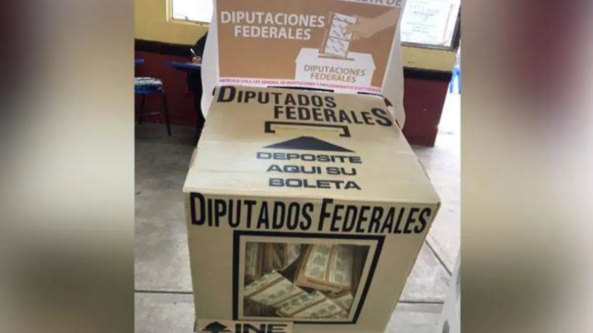CASILLA URNA DIPUTADOS FEDERALES