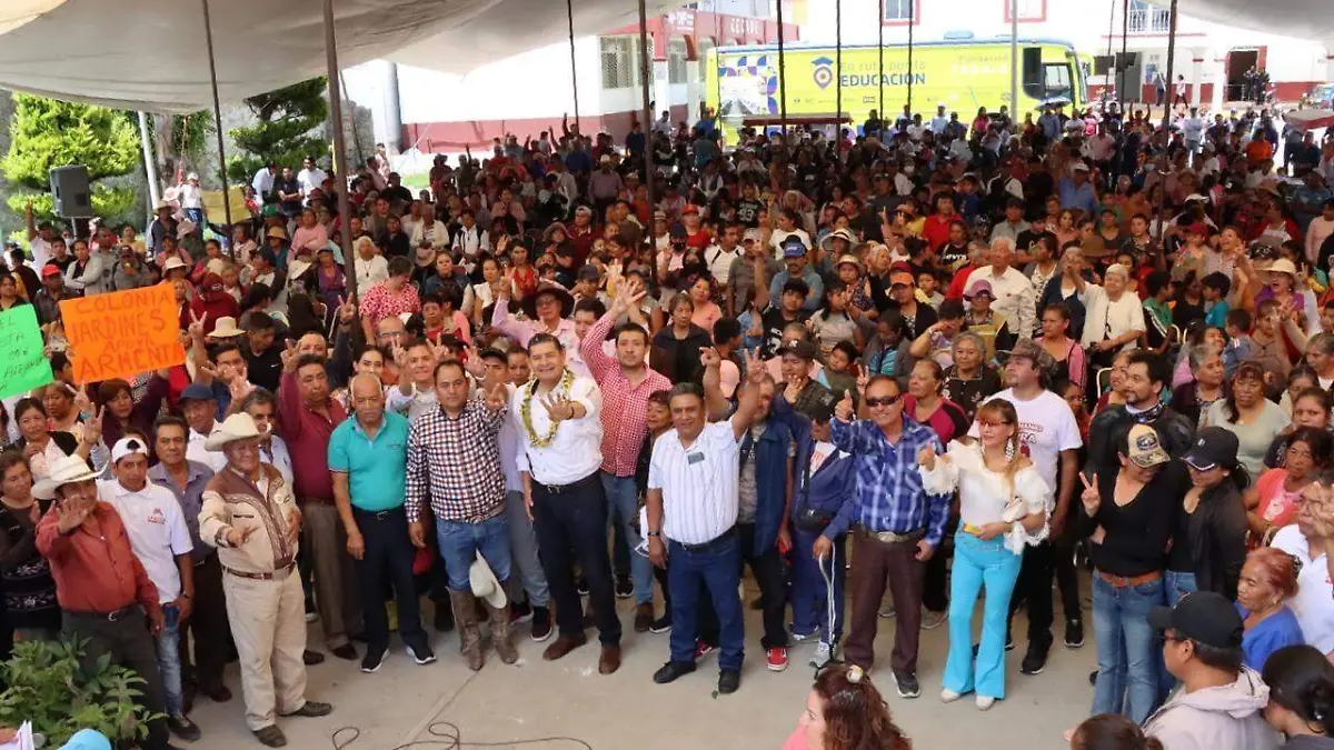 Estas acciones forman parte del compromiso que le hizo a Claudia Sheinbaum de consolidar más de dos millones de simpatías