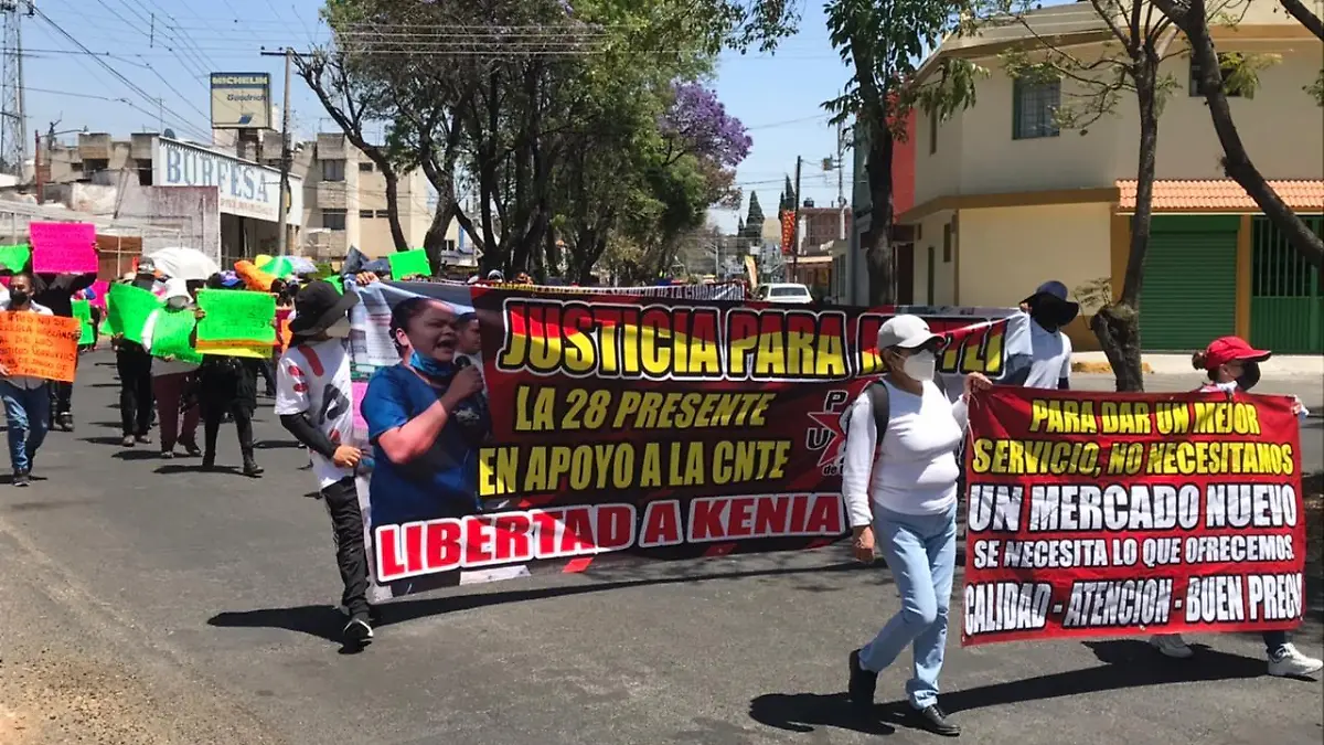 MANIFESTACION MERCADO DE AMALUCAN