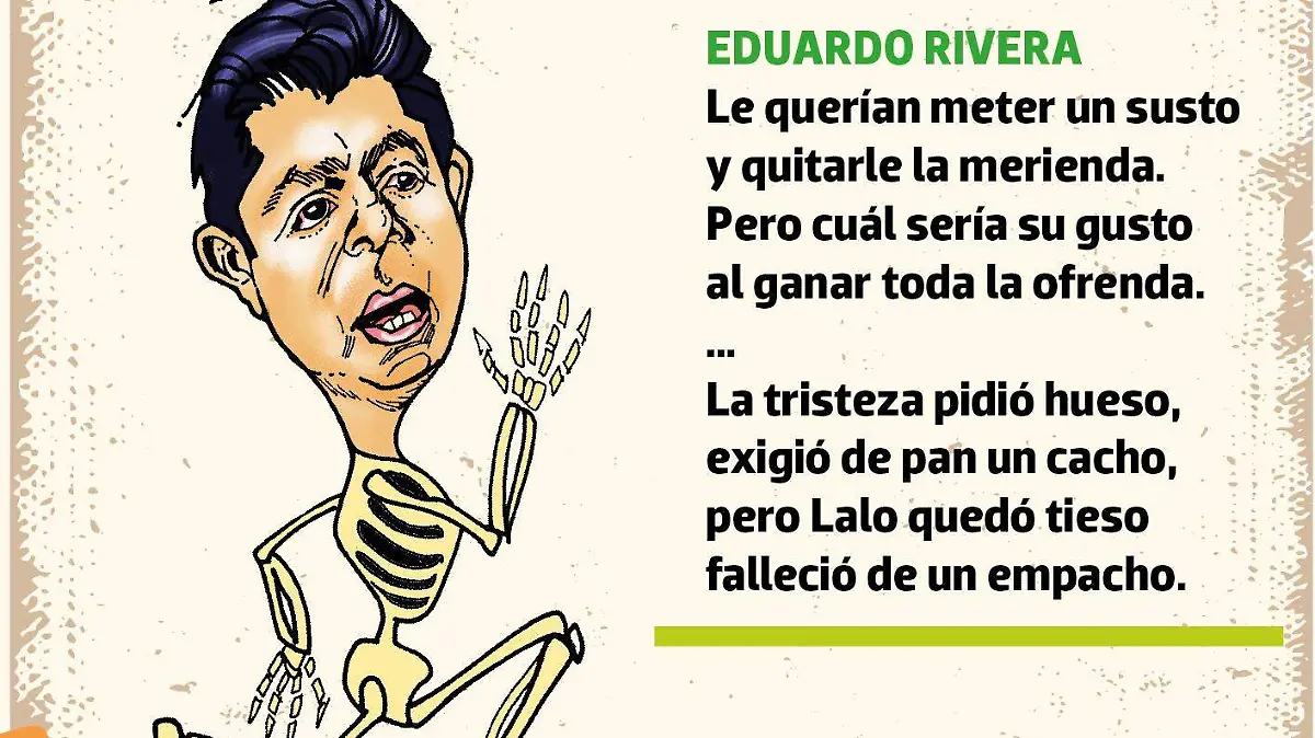 Calavera Eduardo Rivera Pérez