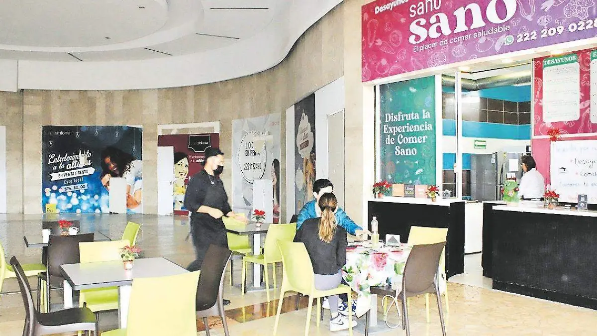 No existen muchos accesos para llegar a todos los comercios