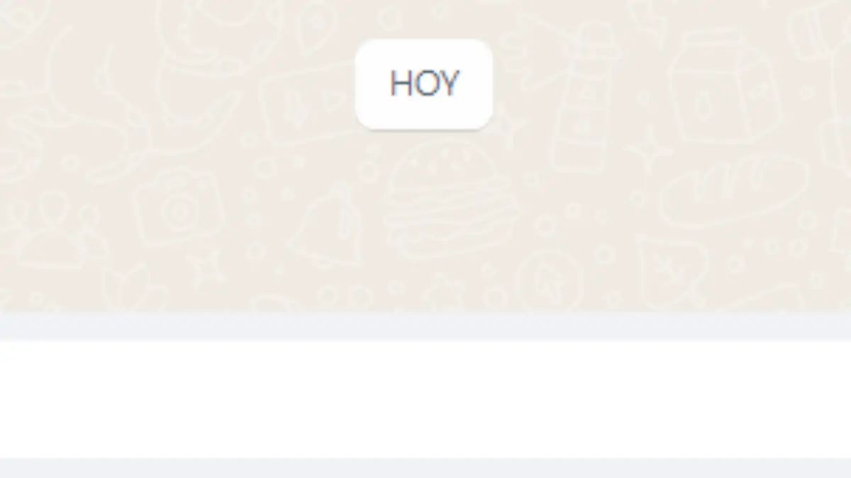 Ejemplo de mensaje