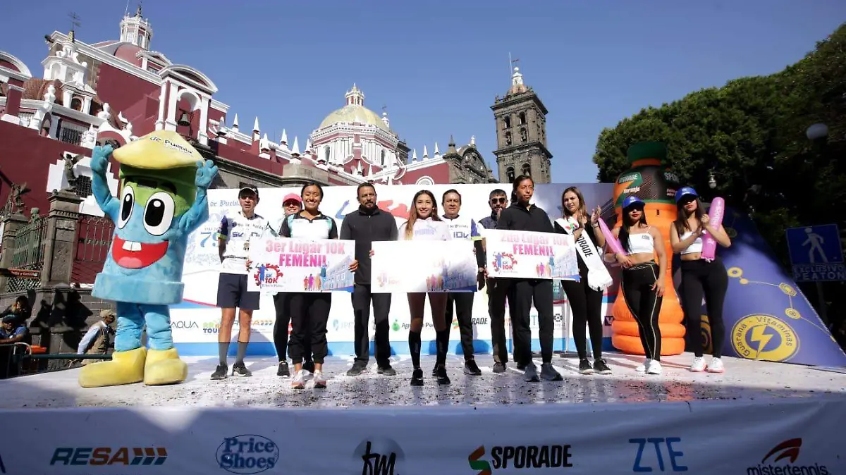 Carrera El Sol de Puebla 2023 10 kms fem