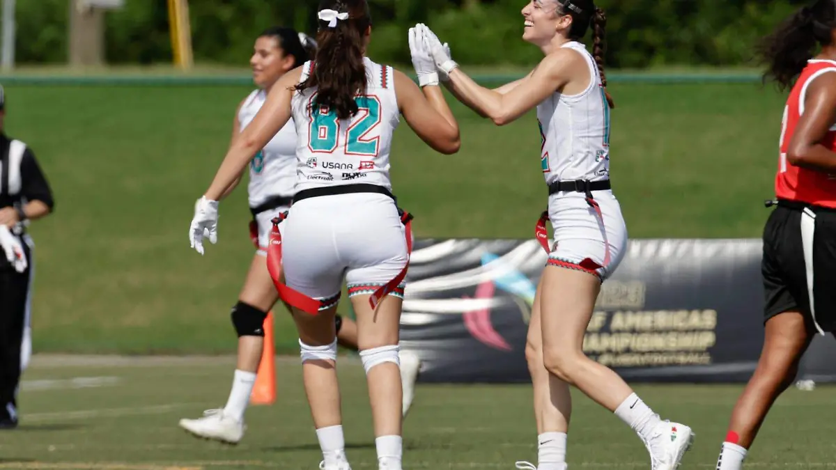 Rebeca Landa tuvo sus inicios con la selección de flag en 2018