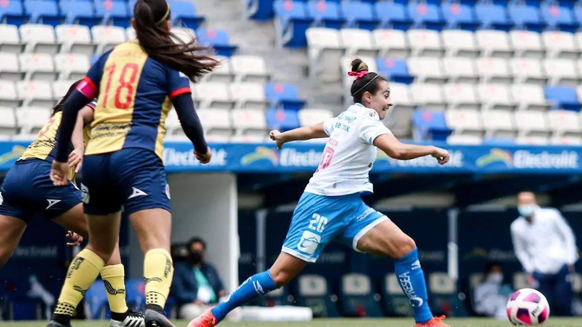 Puebla femenil frente a San Luis