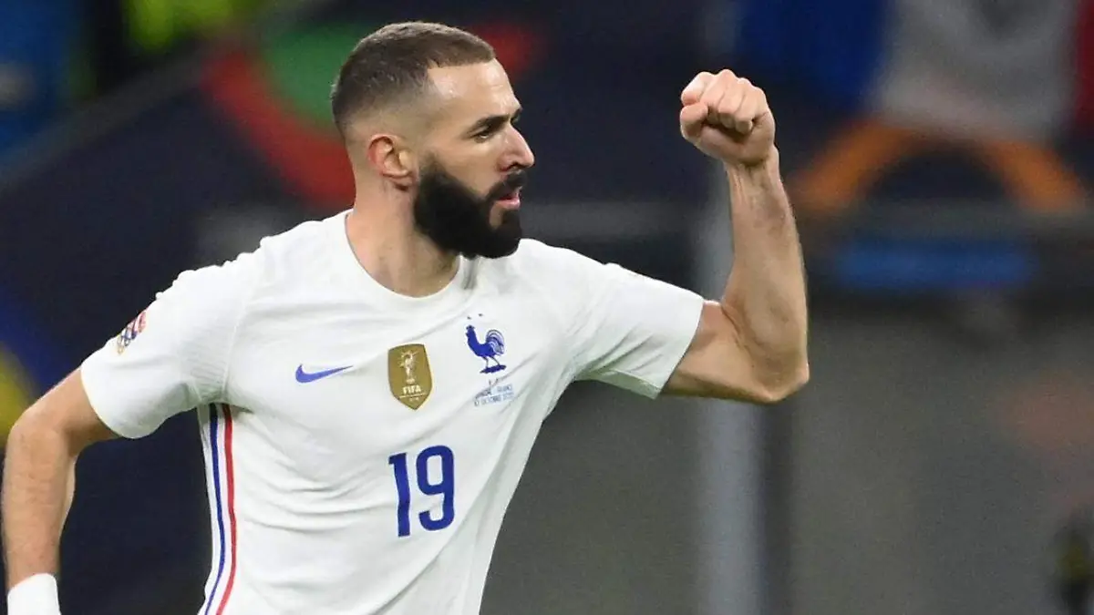 Karim Benzema marcó el primer tanto de los galos