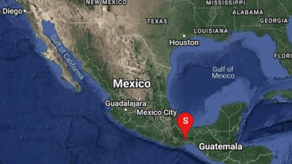 Se registra nuevo sismo de 5.6 grados con epicentro en Oaxaca