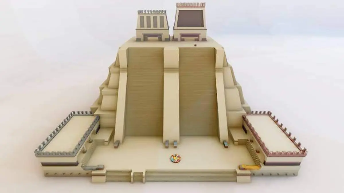 maqueta monumental zocalo CDMX.2