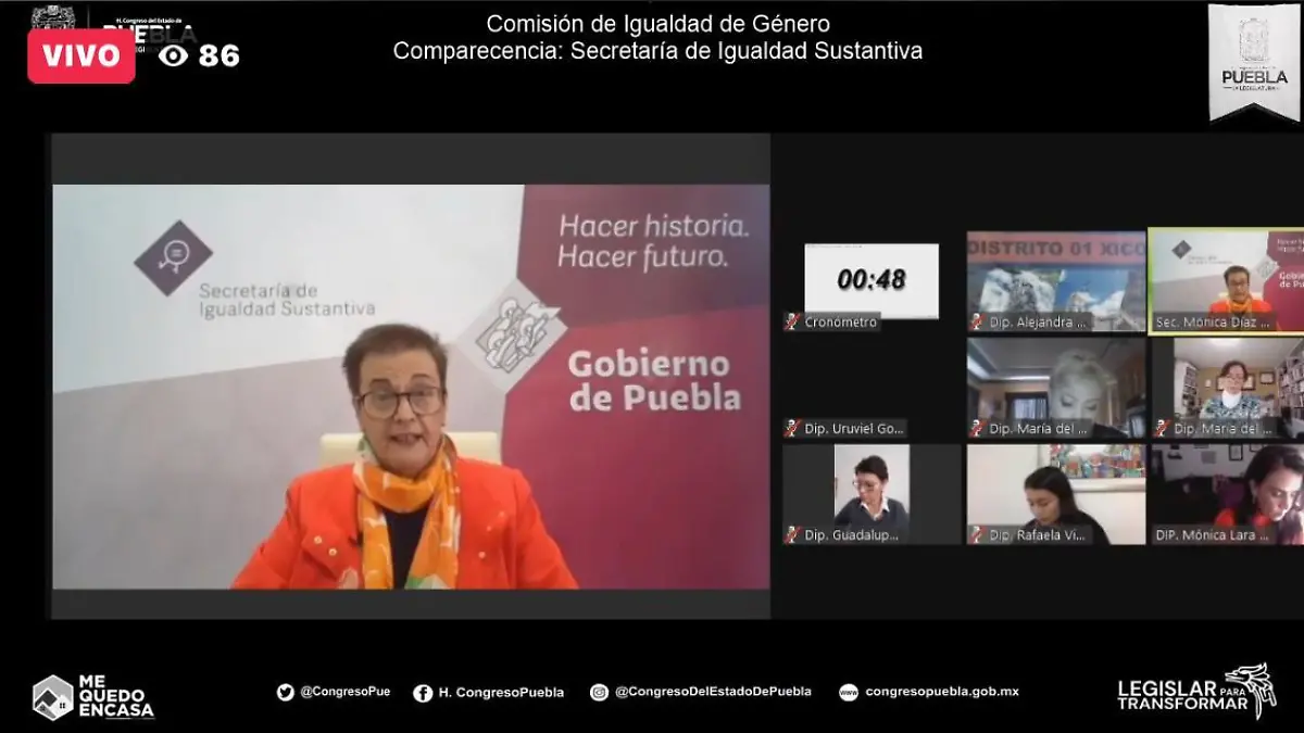 comparecencia Mónica Díaz de Rivera Álvarez