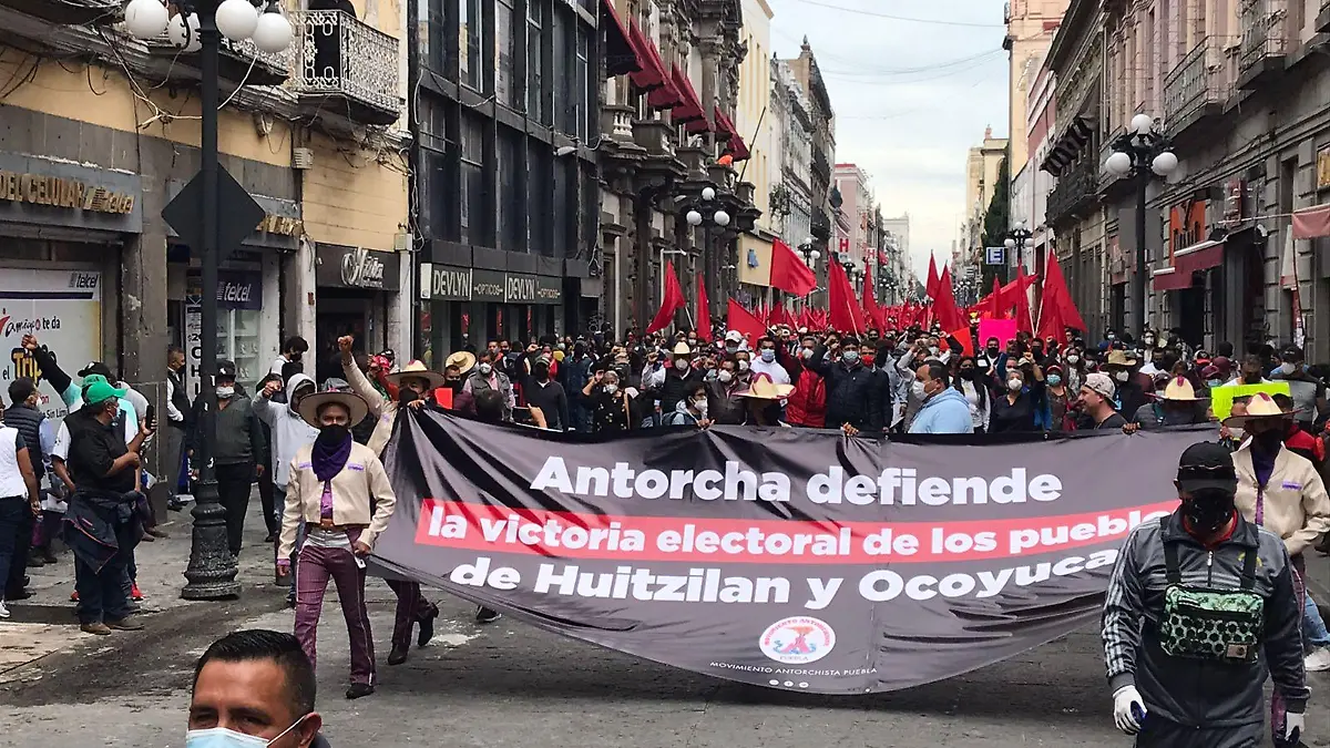 MANIFESTACION ANTORCHA CAMPESINA