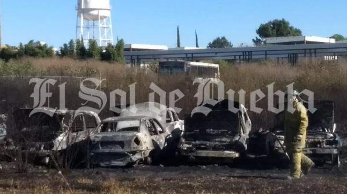 autos quemados