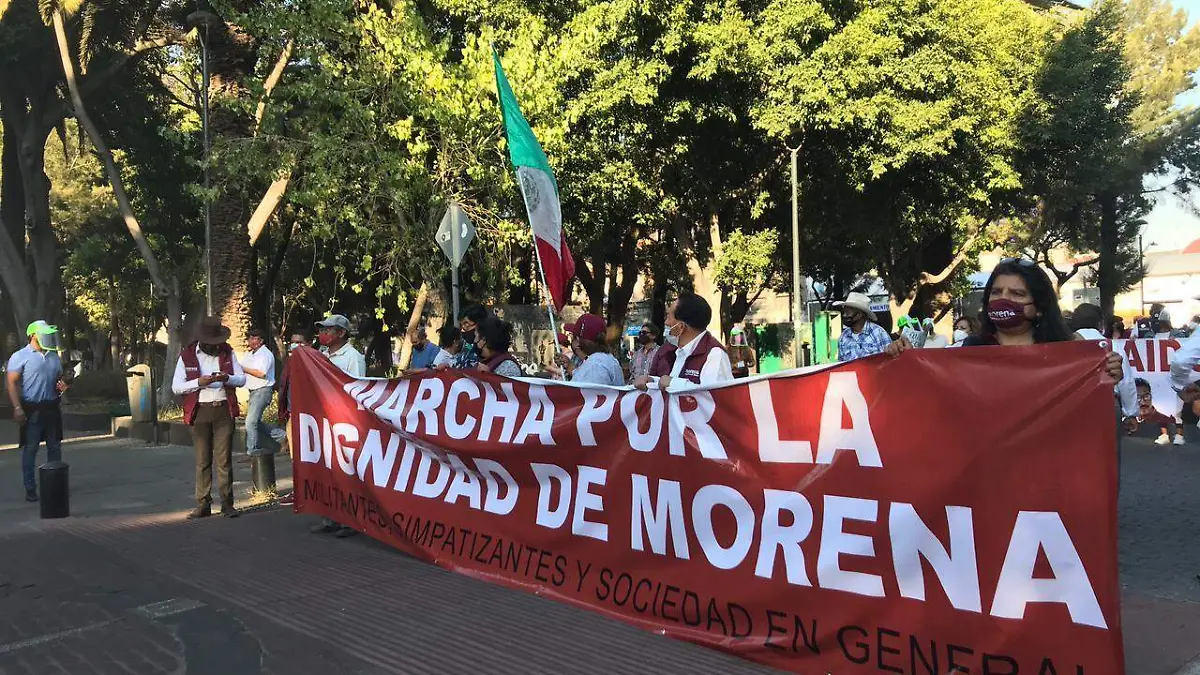 morena marcha dignidad