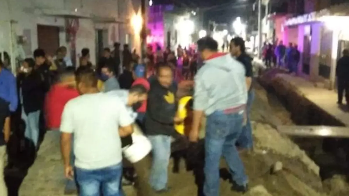 Una mujer presentó quemaduras de primero y segundo grado 