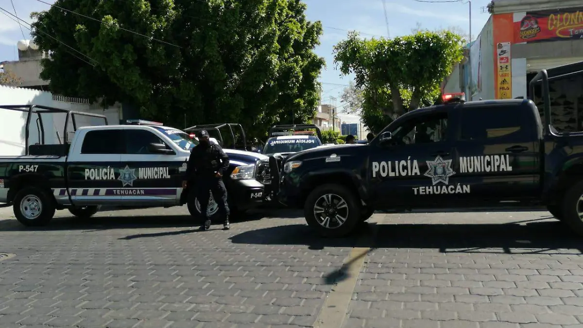 policias municipales Tehuacán