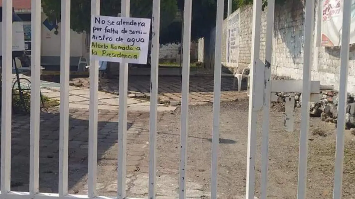 Clínica de salud de Ayutla suspendió el servicio por falta de agua 2