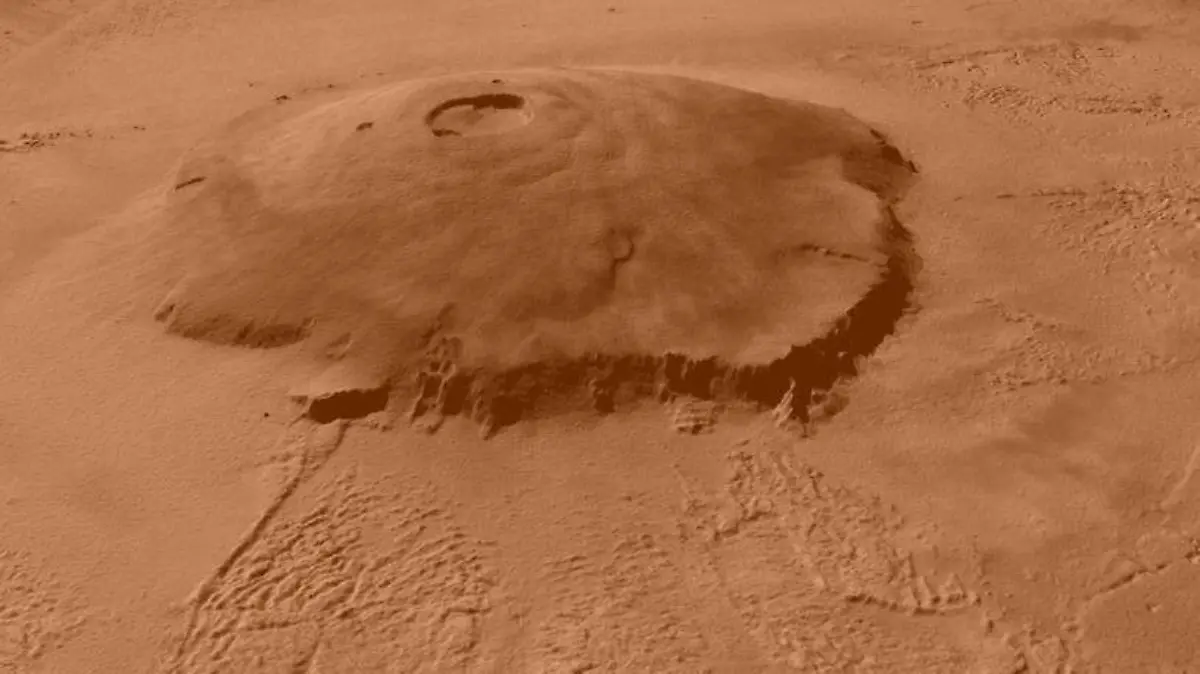 Olympus Mons en Marte