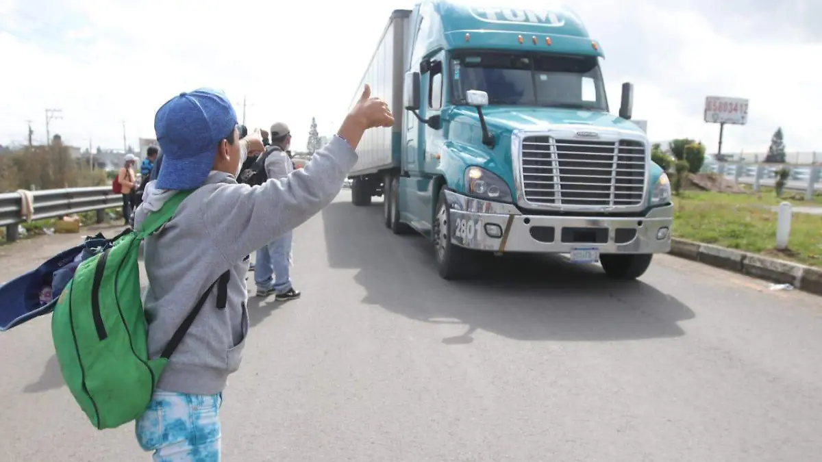 caravana migrante camina a la CDMX EG5