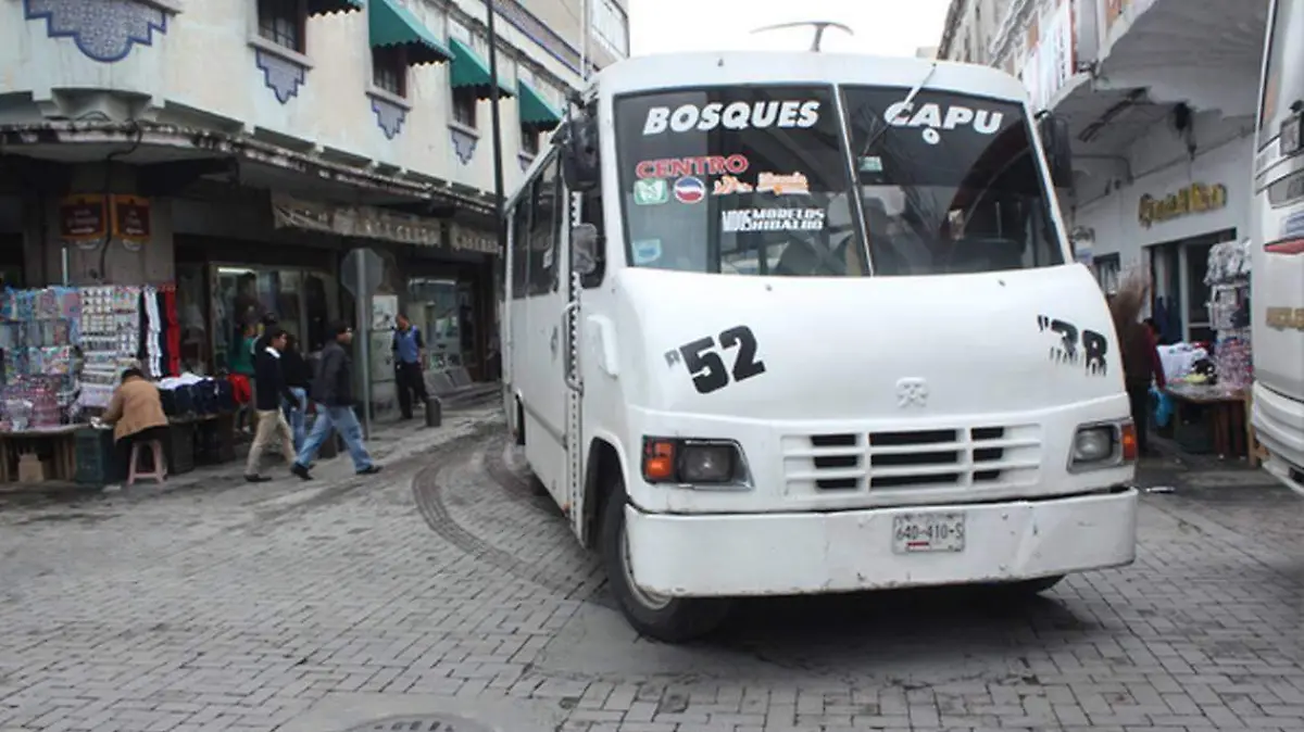 Transporte puebla - camion