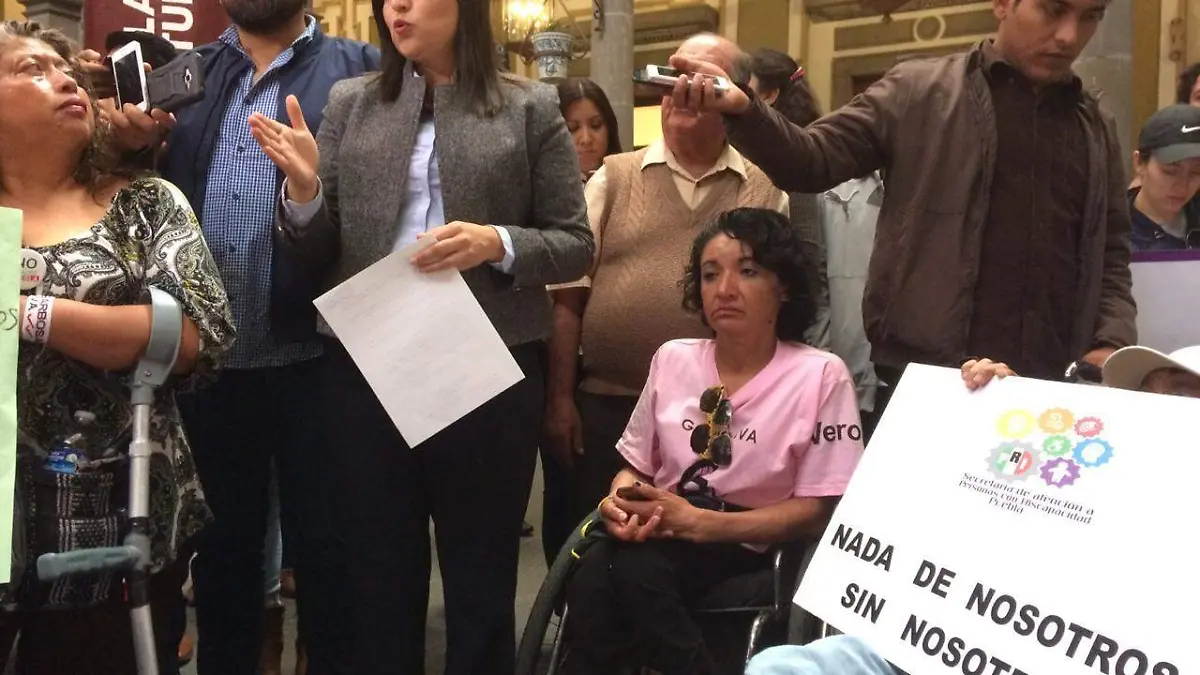 personas con discapacidad en el ayuntamiento