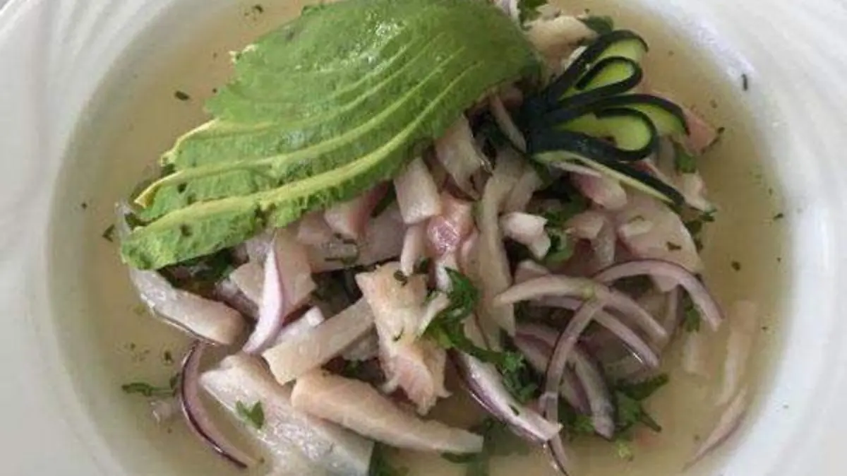 Ceviche de pescado