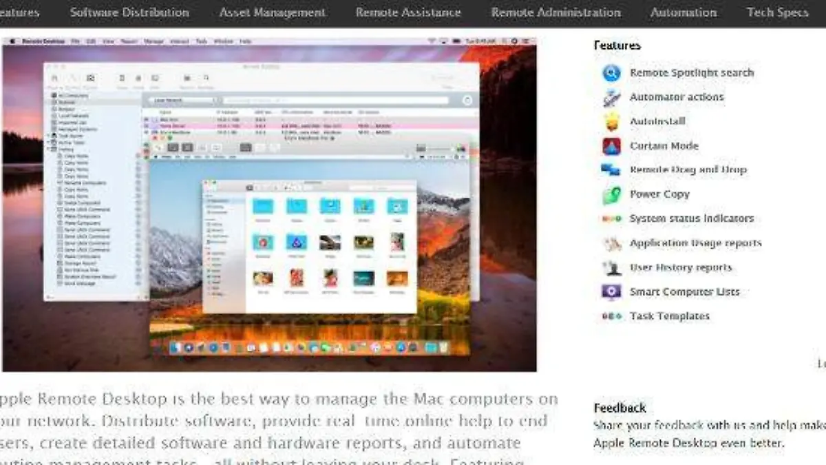 apple remote desktop