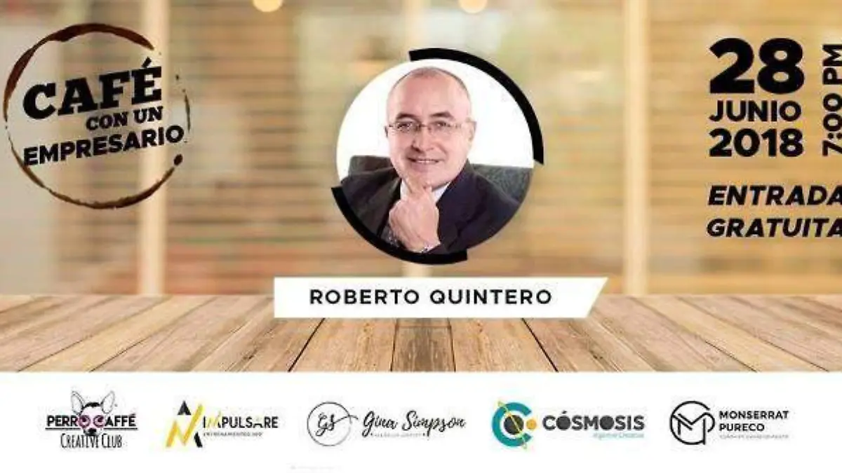 CAFÉ CON UN EMPRESARIO