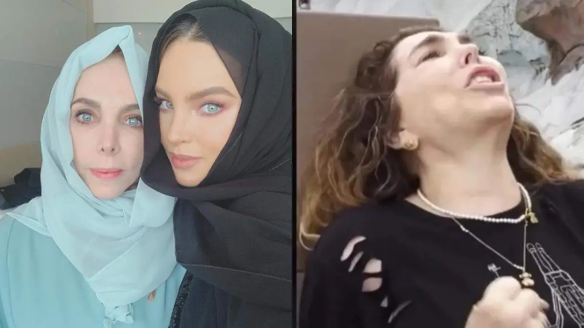 Mamá de Belinda vivió momentos de terror en montaña rusa