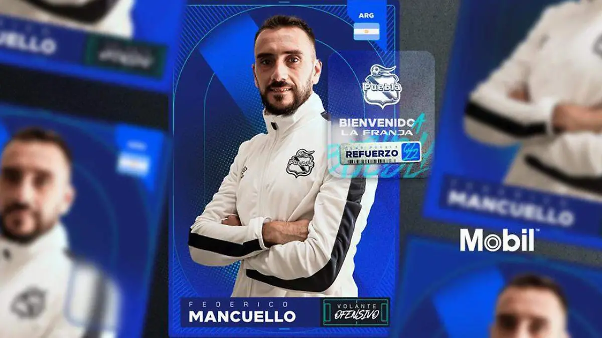 El Puebla confirmó la contratación de Fernando Mancuello como su primera alta para el Torneo Grita México 2022.