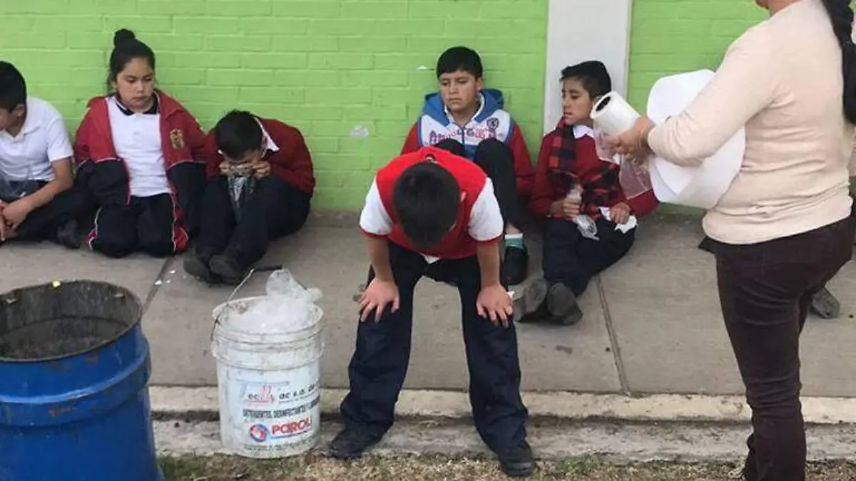 Niños se intoxican