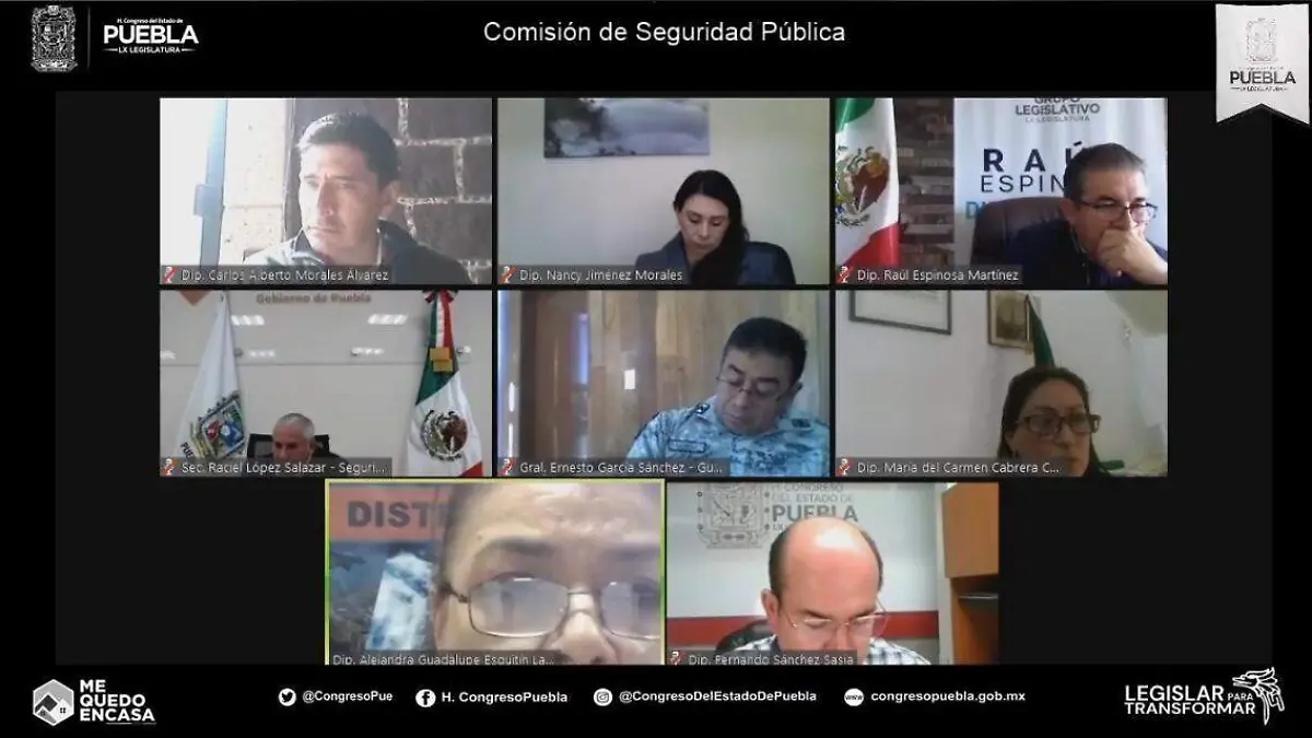 Comparecencia seguridad