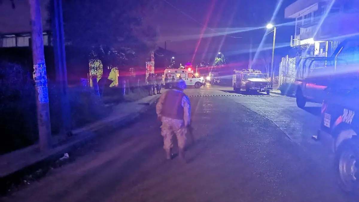 FUGA EN HUAUCHINANGO 4 - Cortesía PC Estatal