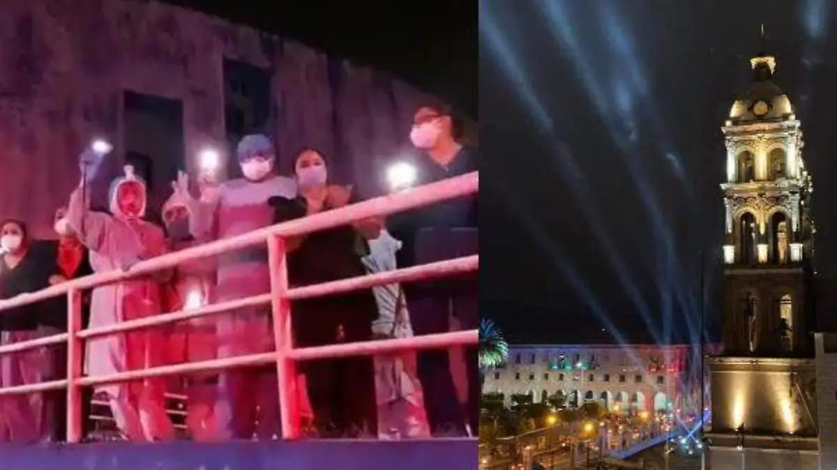 Homenaje luces Teziutlán