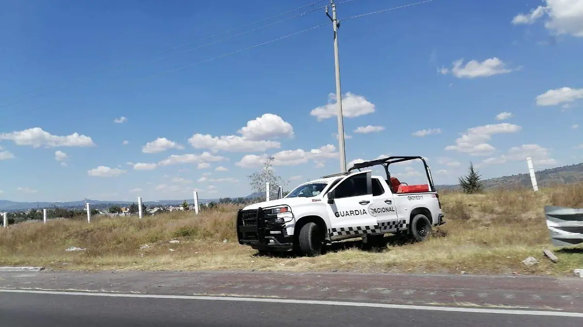 Ante ola de inseguridad, personal de la GN se instalan en la México-Puebla