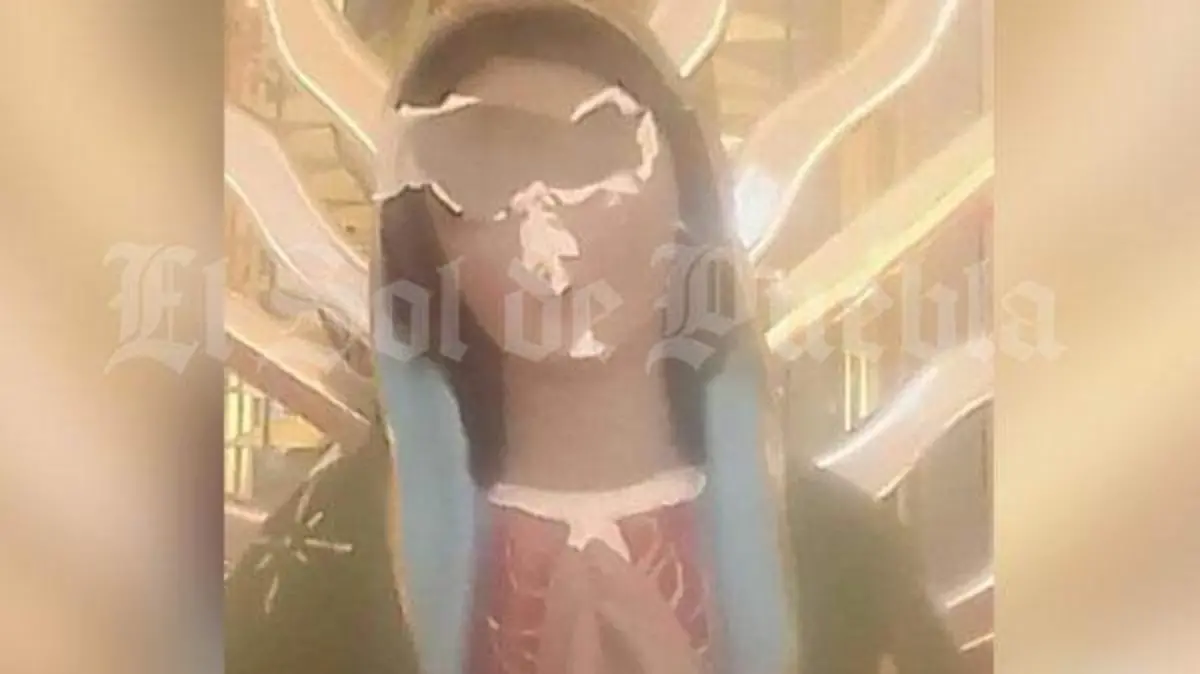 virge de guadalupe desfigurada