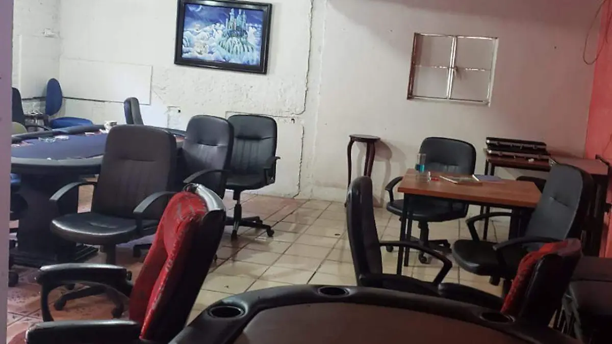 El sitio tenía una fachada comercial distinta a lo que había dentro