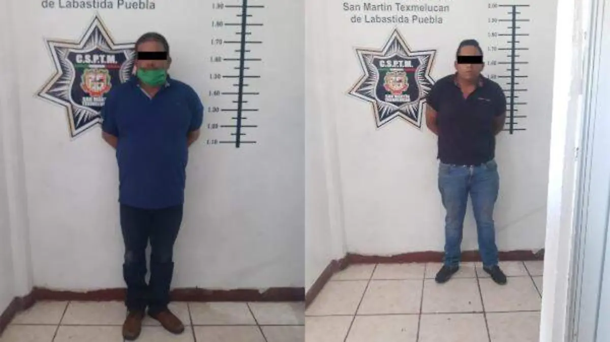 Detenidos Texmelucan