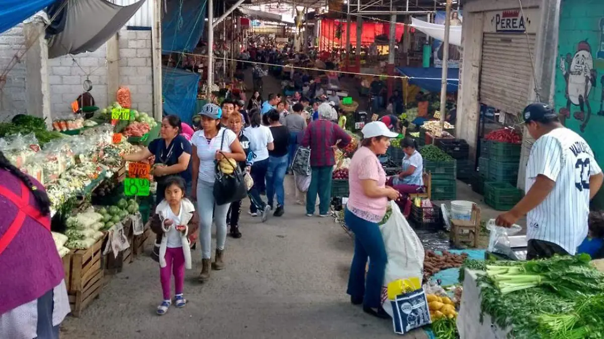 A diez años del desbordamiento del río Atoyac que afecto al mercado del Hoyo, comerciantes continúan esperando la construcción del muro de contención