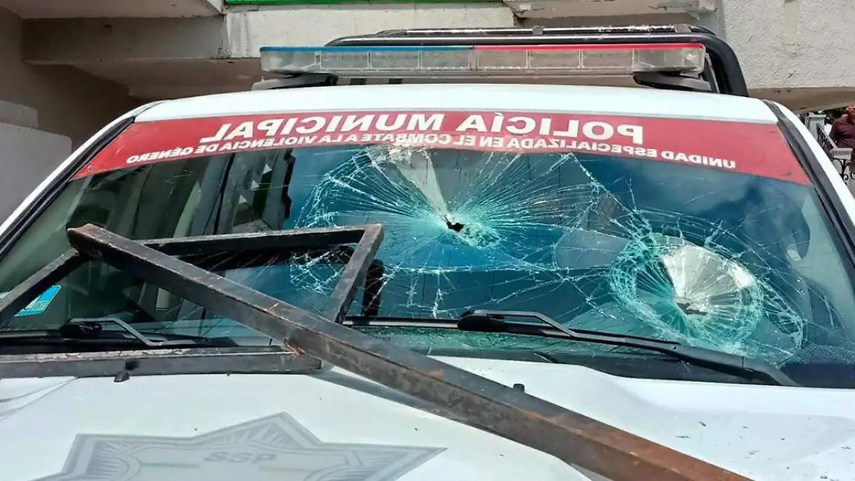 En septiembre una protesta terminó en destrozos