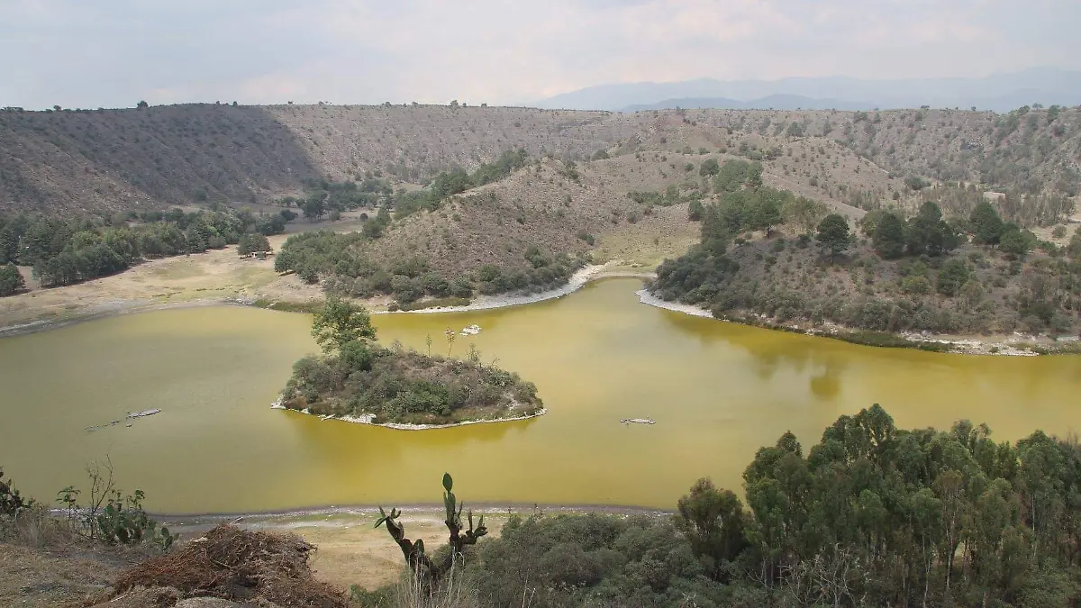 Vecinos de la zona lamentan que su fondo sea desértico, cuando antes del cambio de milenio tenía peces, ajolotes, ranas y sapos