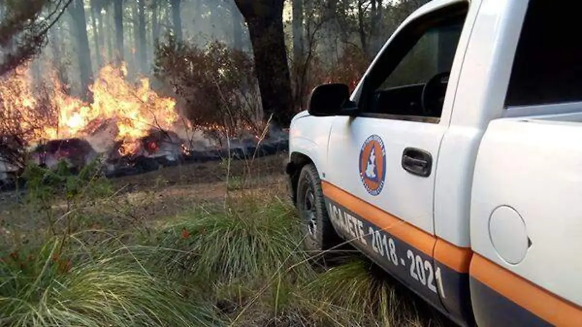 Incendio La malinche