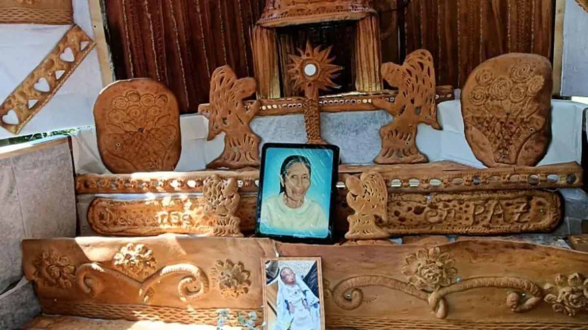 OFRENDA DE PAN en Tochimilco 